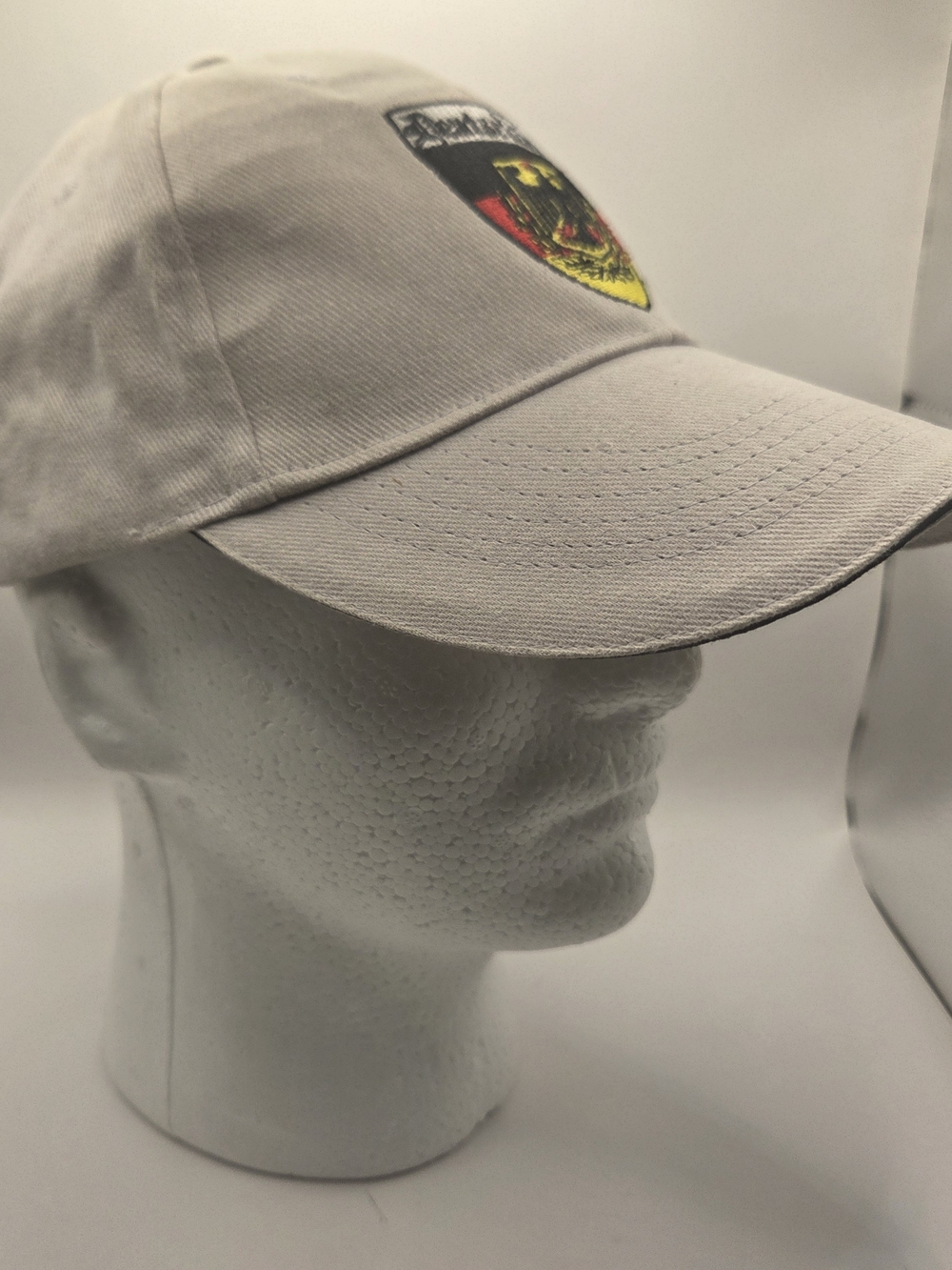 German flag hat with the federal eagle crest